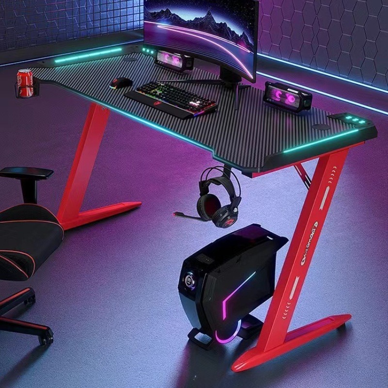Esports Gaming Cafe - Rgb Carbon Fiber Ambient Light Gaming