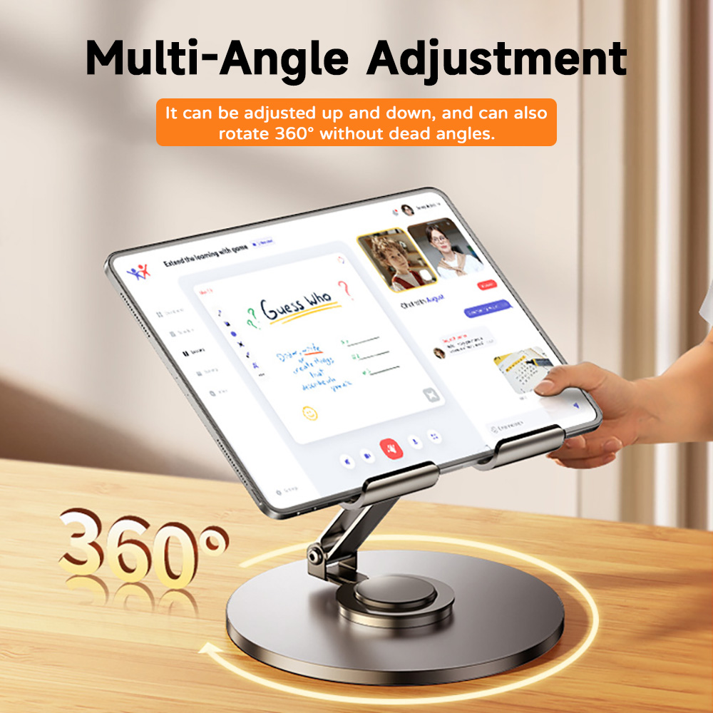 Metal Tablet Phone Stand 360 D - Esports Online Gaming ulasan dan harga