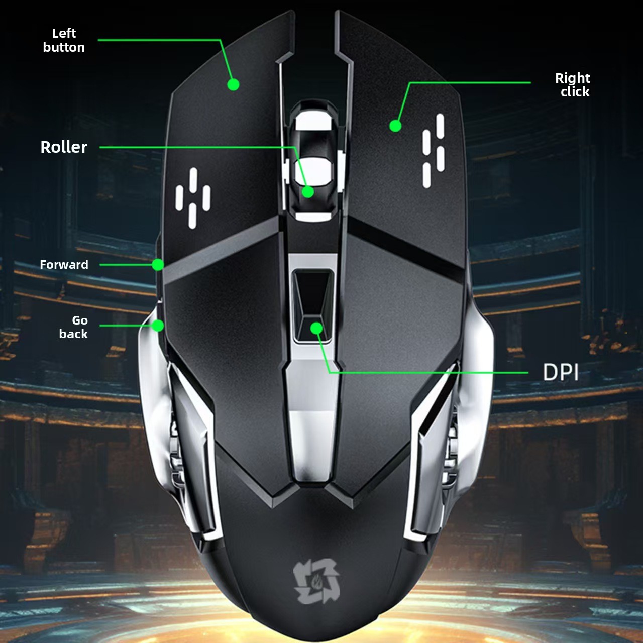 Rechargeable Wireless Gaming M - Esports Gaming Mice ulasan dan harga