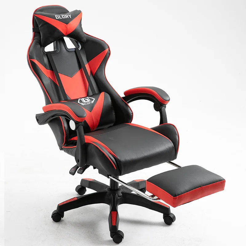 #Gaming chair with footrest, h - Esports Gaming Cafe ulasan dan harga
