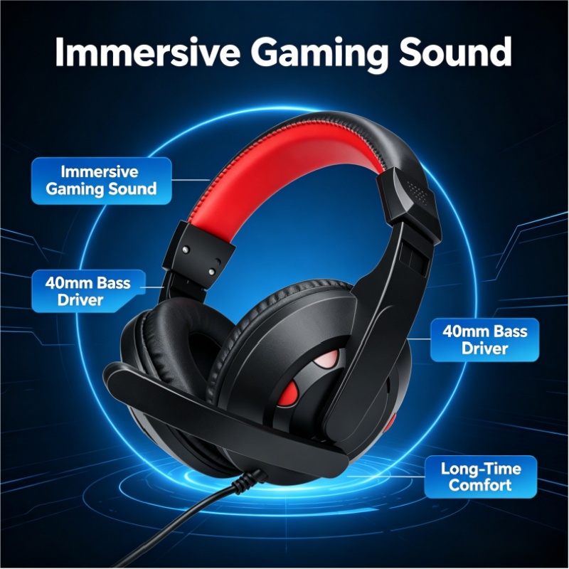 A65 Overhead Headphones for On - Esports Online Gaming ulasan dan harga