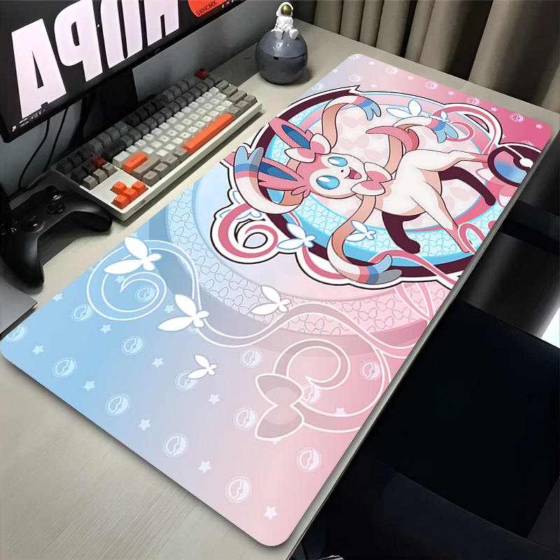 Large Pink Cute Mousepad XXL G - Esports Gaming Pad ulasan dan harga