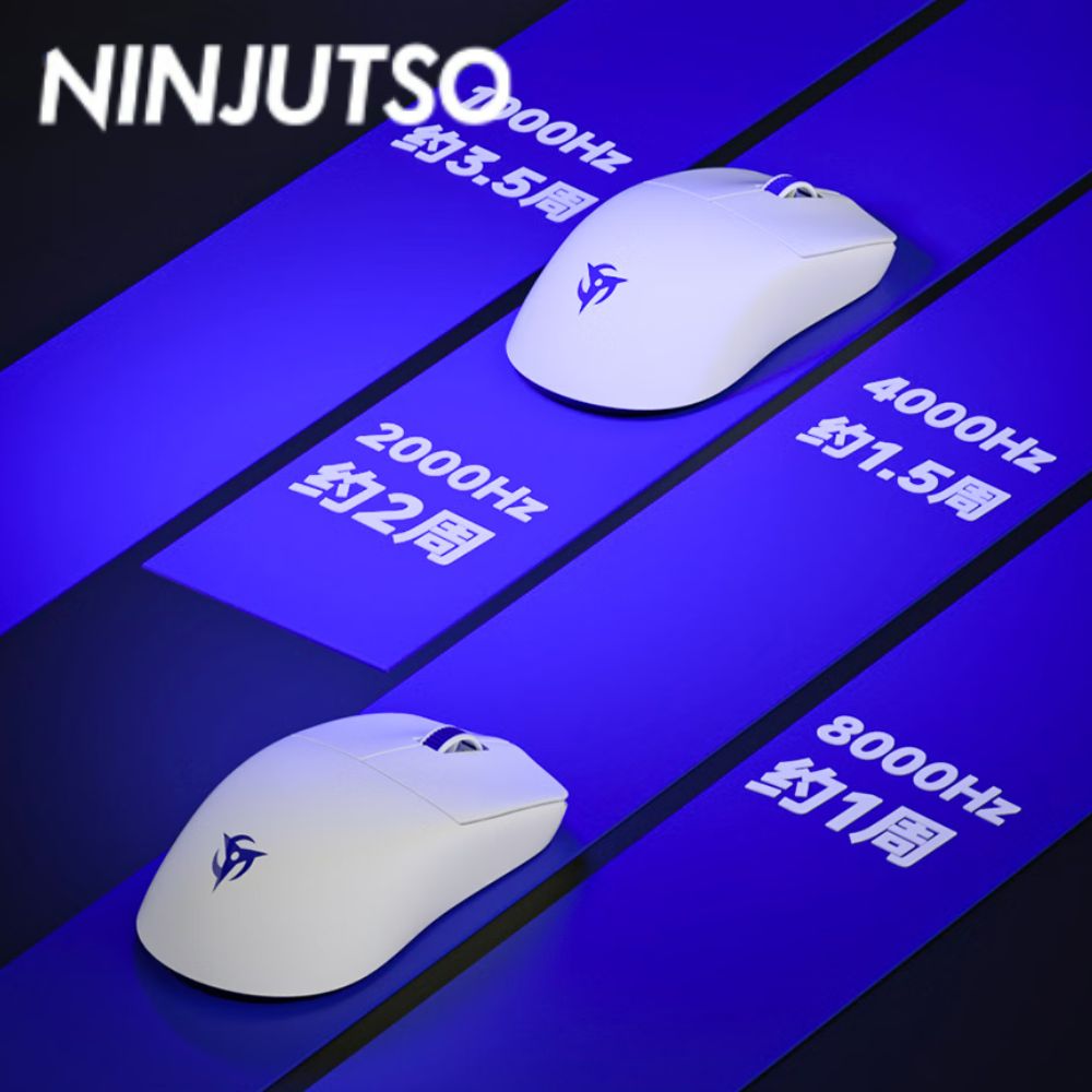 Ninjutso Sora V3 Wireless Mous - Esports Wireless Gaming Mouse ulasan dan harga